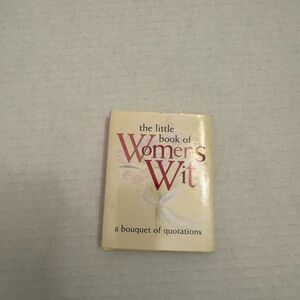 The Little Book of Women's Wit - Cream Cover